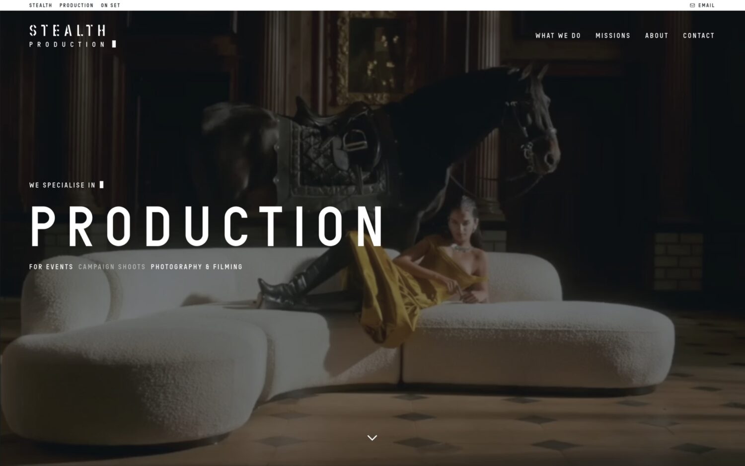 STEALTH Production – Projects | Brandkits | Digital