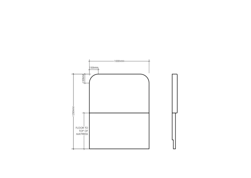 1000mm x 1250mm