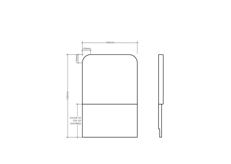 1000mm x 1500mm