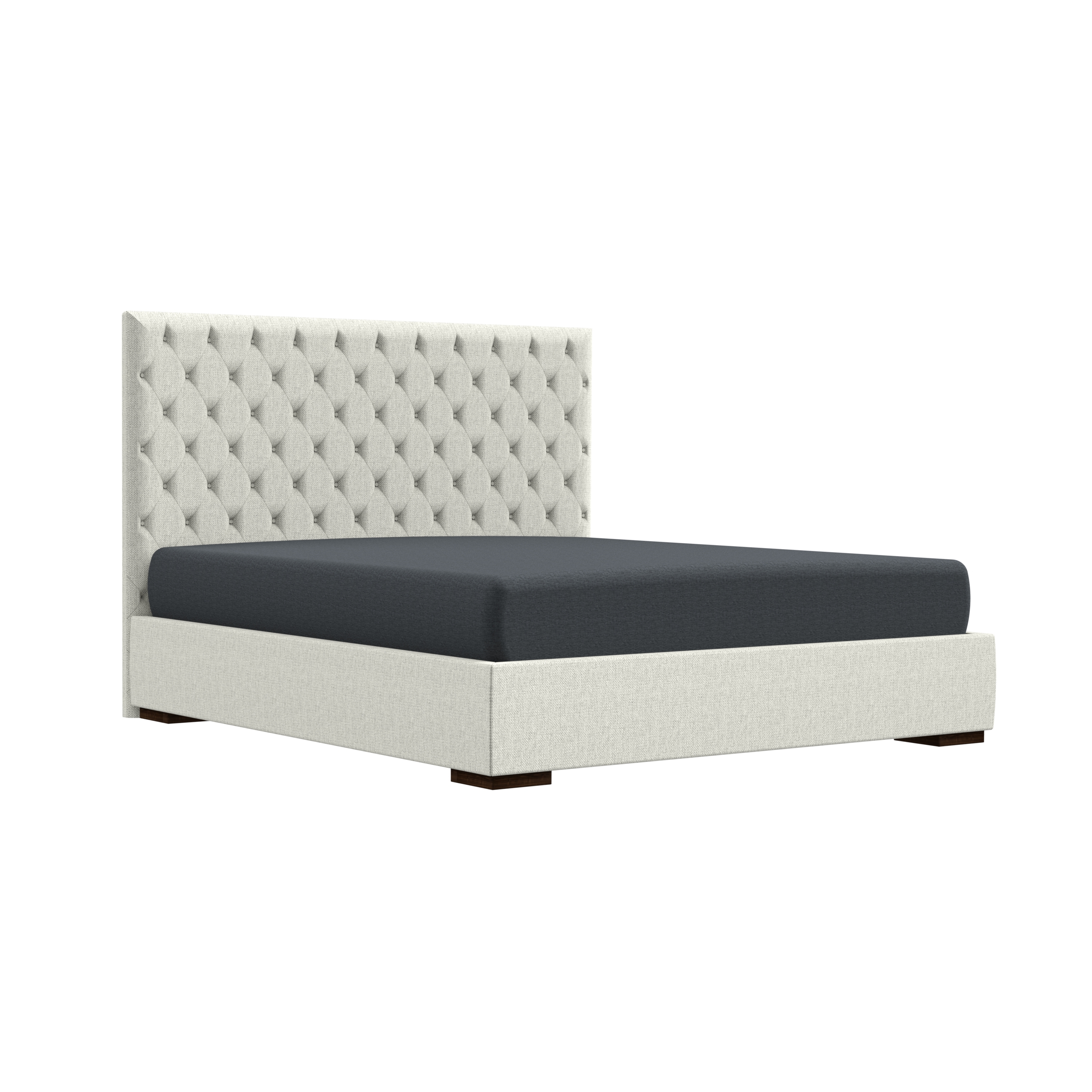 Deep Buttoned Upholstered Bed | Robert Langford