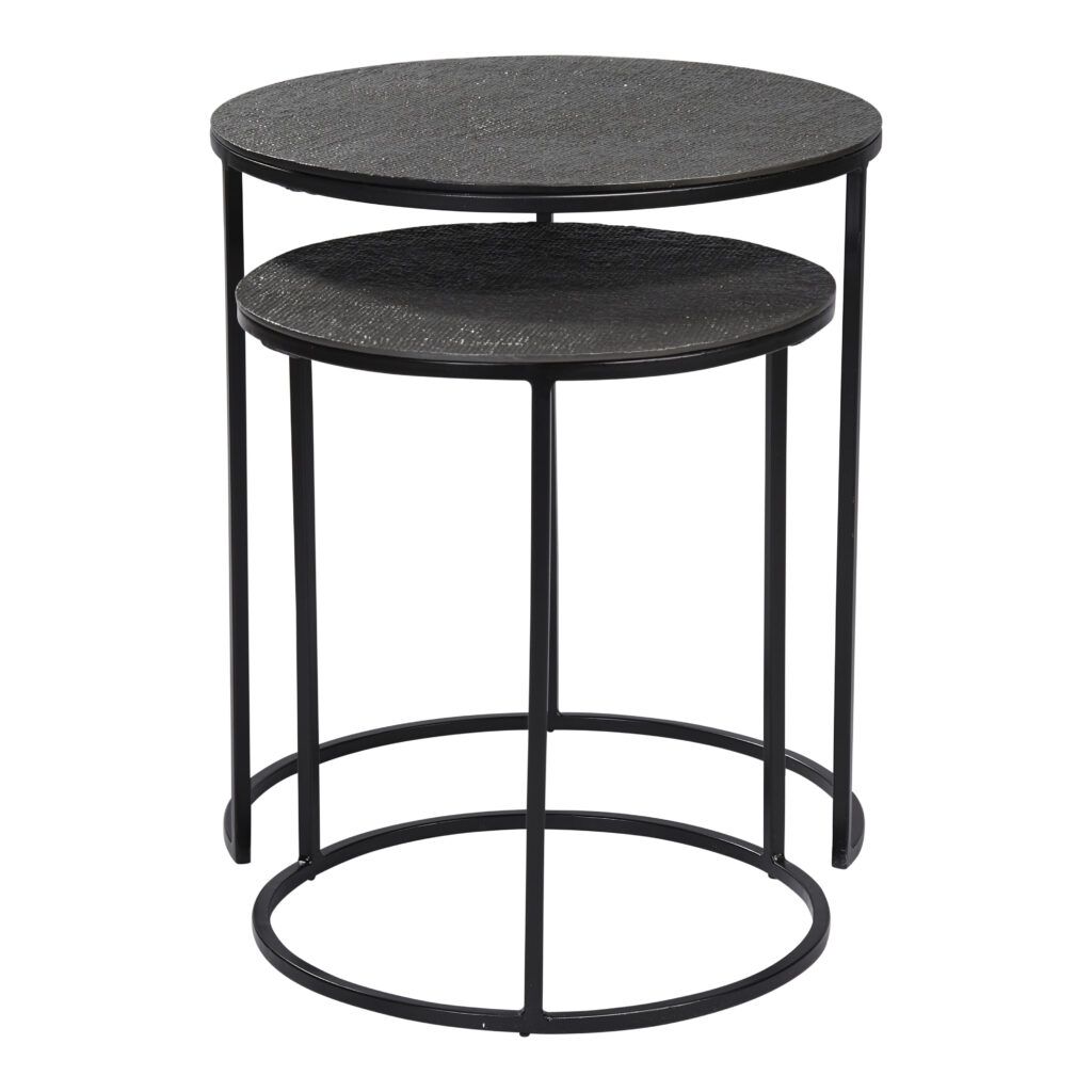 Rengo Nest of Side Table | Black