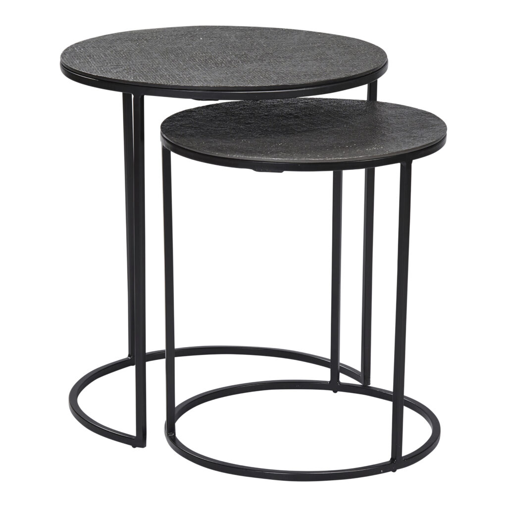 Rengo Nest of Side Table | Black