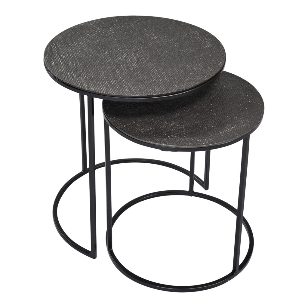 Rengo Nest of Side Table | Black