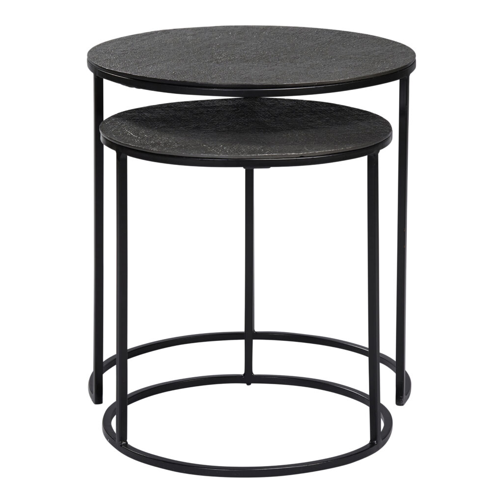 Rengo Nest of Side Table | Black