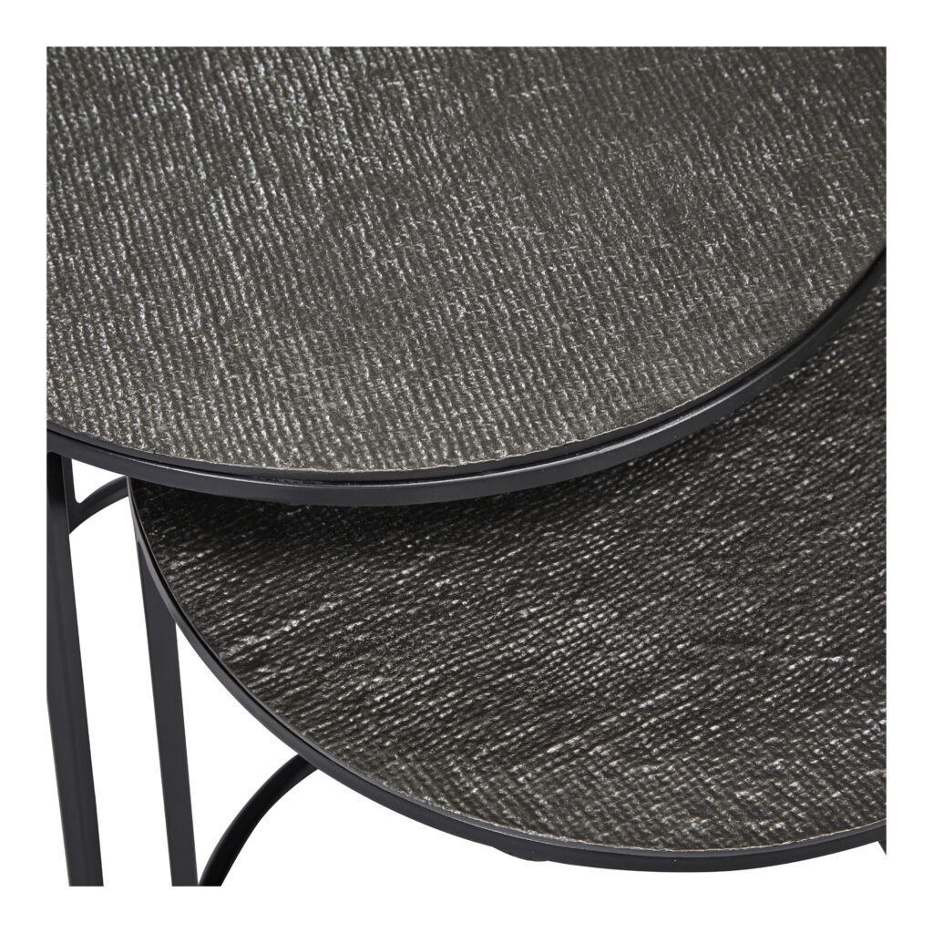Rengo Nest of Side Table | Black