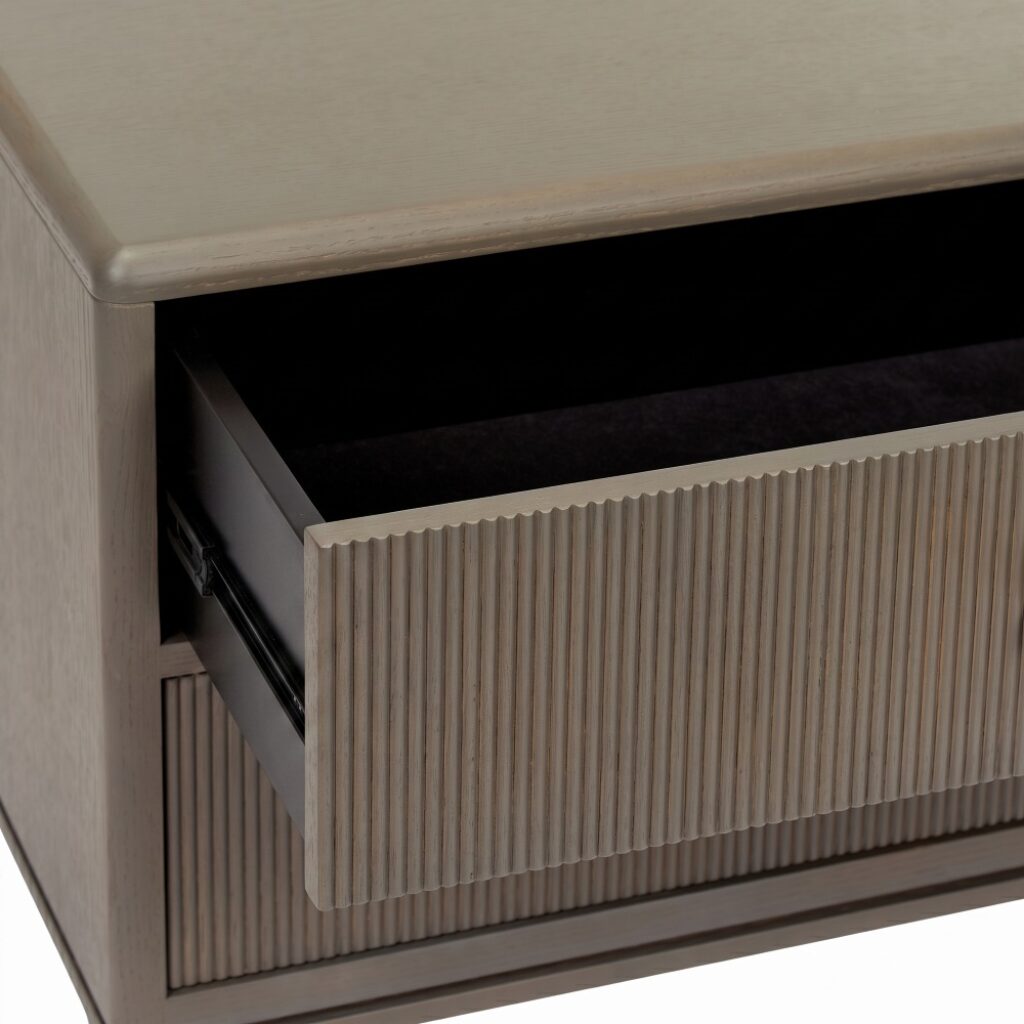 Mayfair Bedside 750mm | Washed Oak