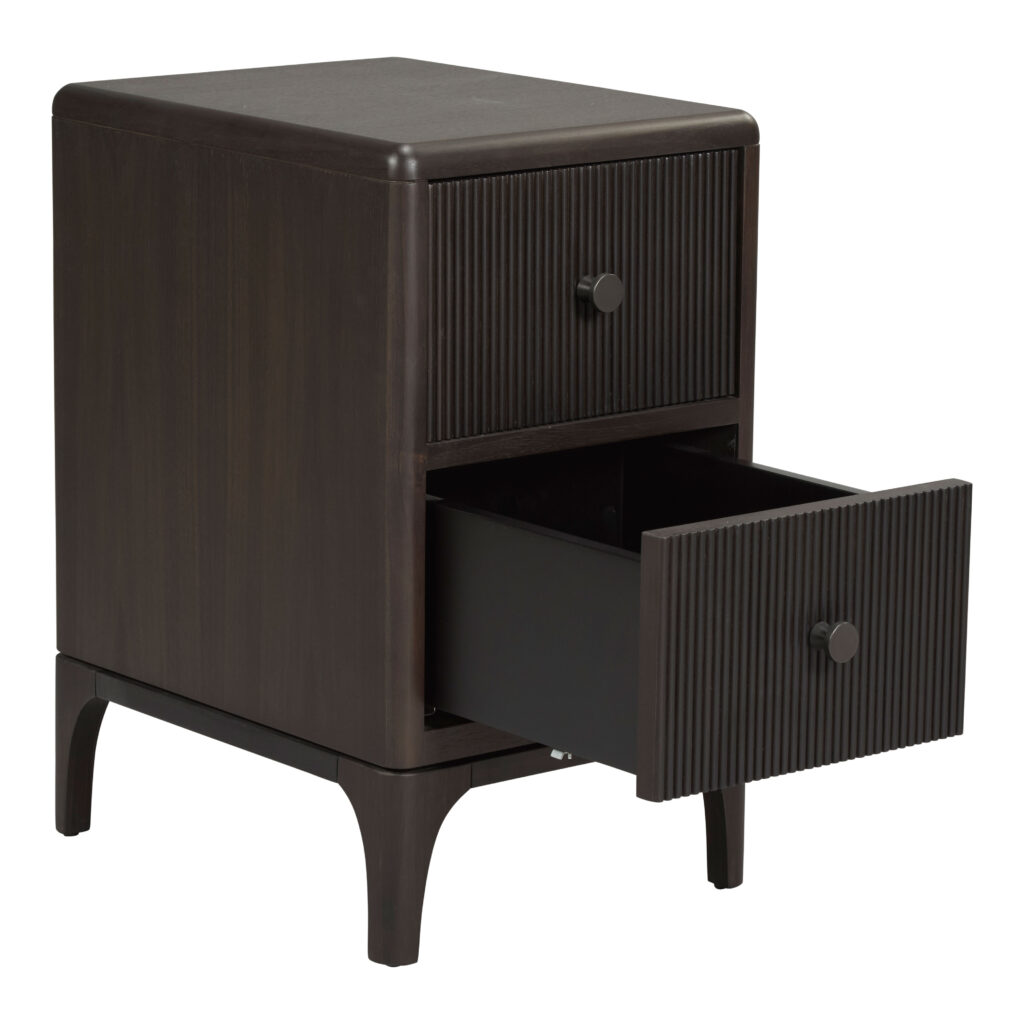 MAYFAIR BEDSIDE 350MM | DARK FINISH