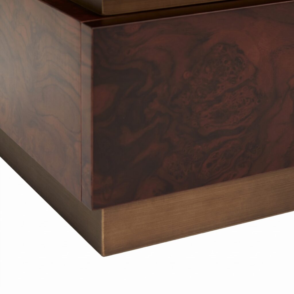 Anderson Bedside | Burr Walnut