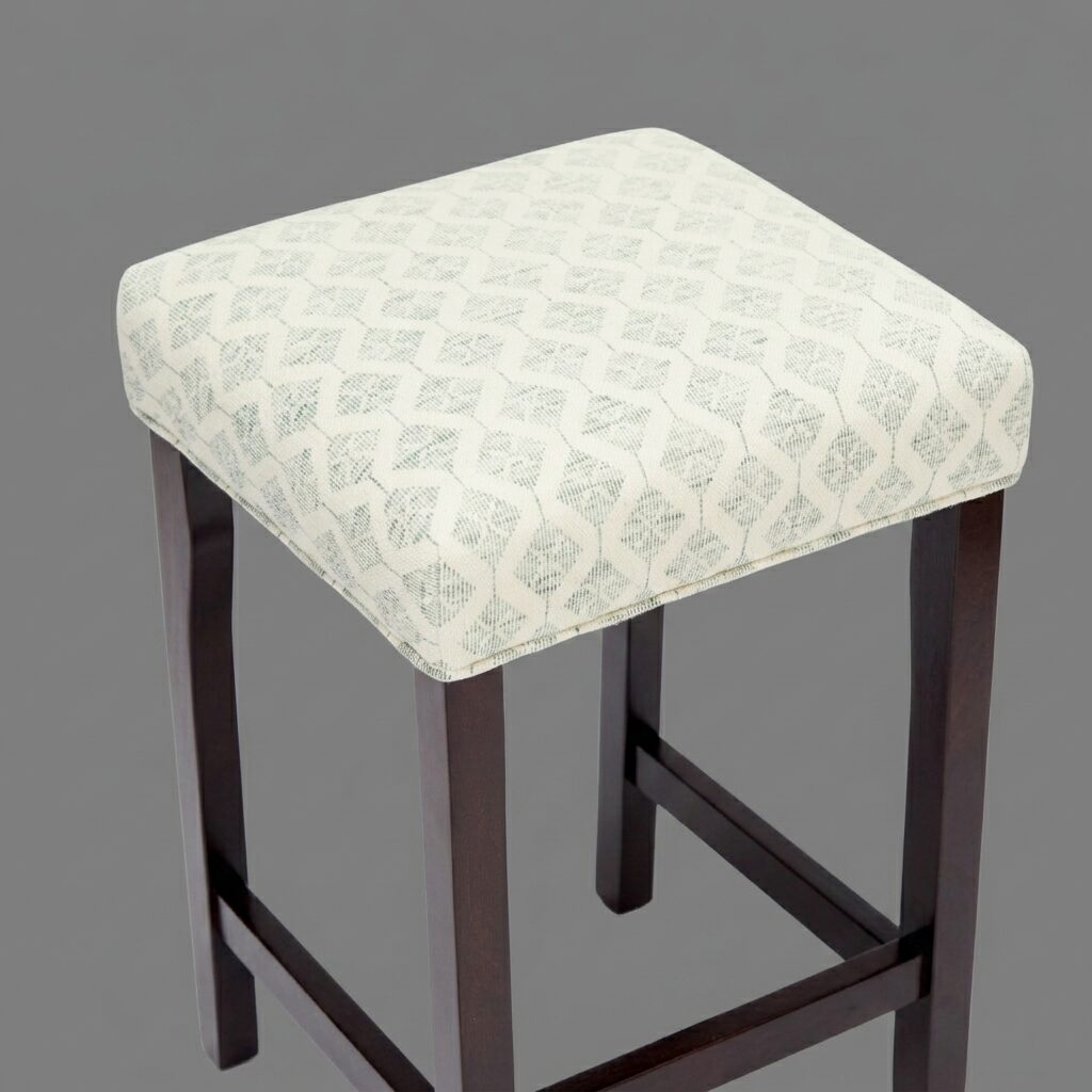 Simple Barstool | Jane Churchill Kiplin Aqua