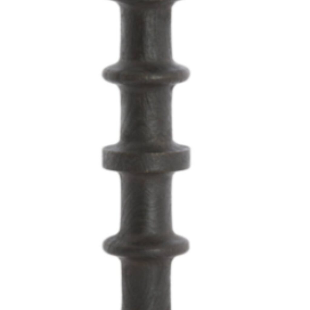 Cecily Lamp Base | Dark Brown Wood