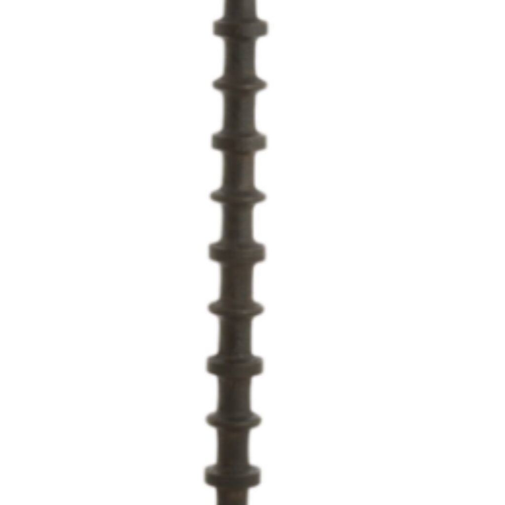 Cecily Floor Lamp | Dark Matt Wood