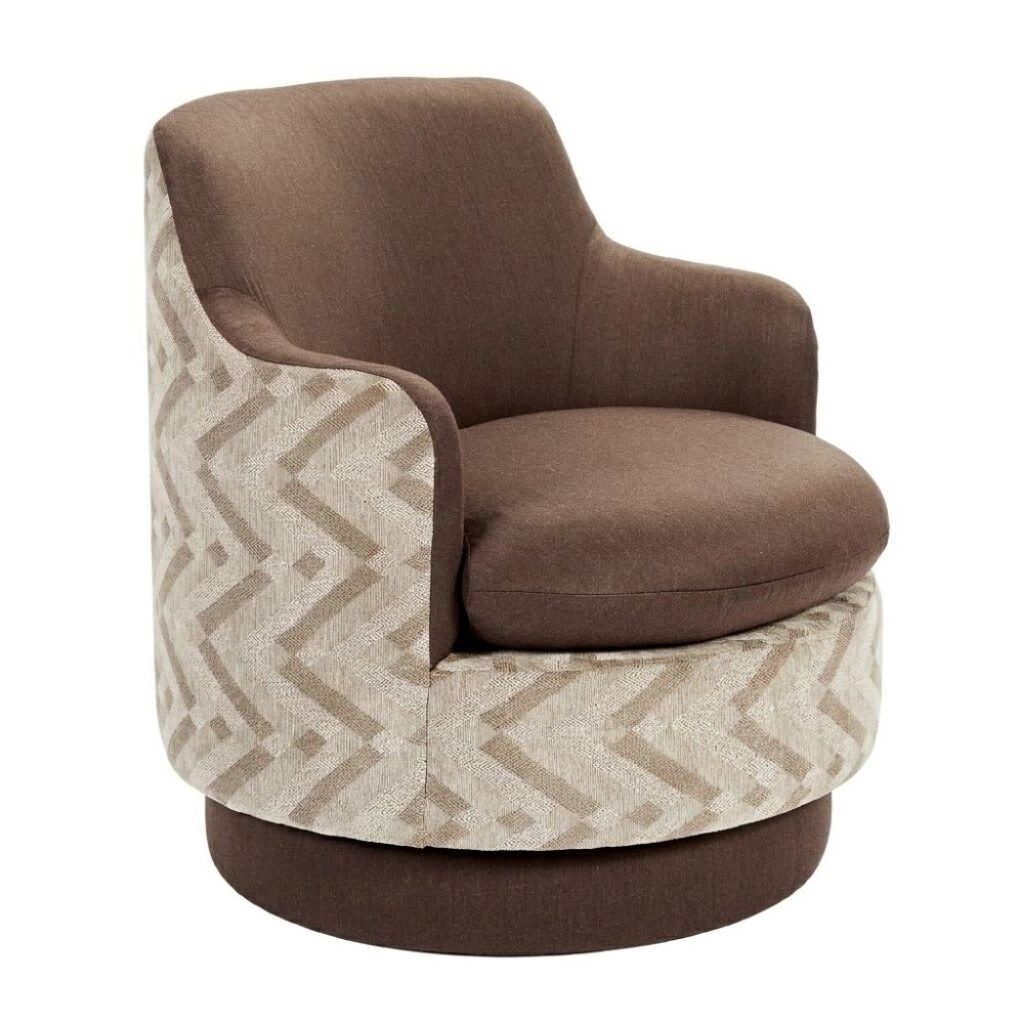 Bushwick Occasional Swivel Chair | Warrick and RL in-house