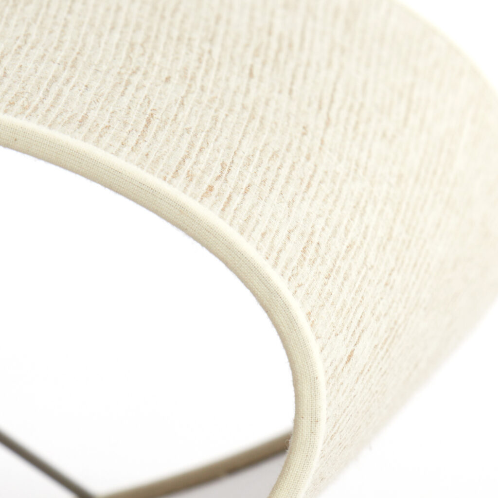 Brenda Oval Shade | Pearl White