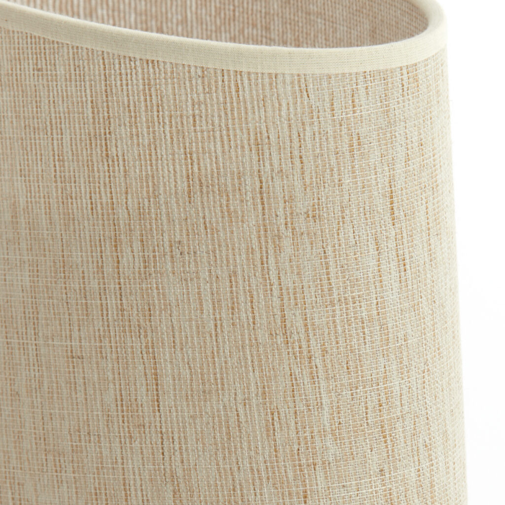 Brenda Oval Shade | Pearl White