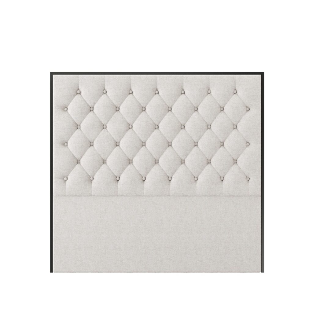 Modern Deep Buttoned Headboard
