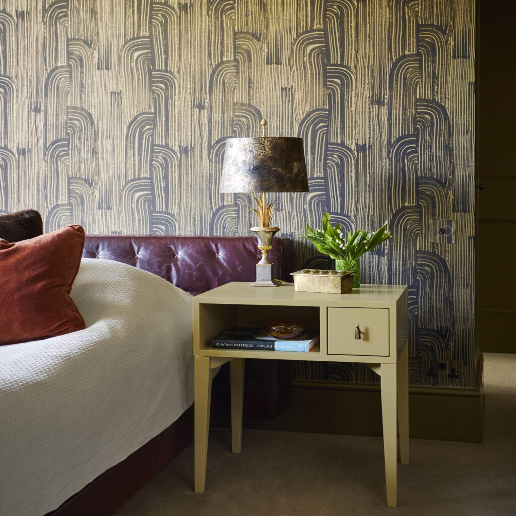 color collection one drawer bedside