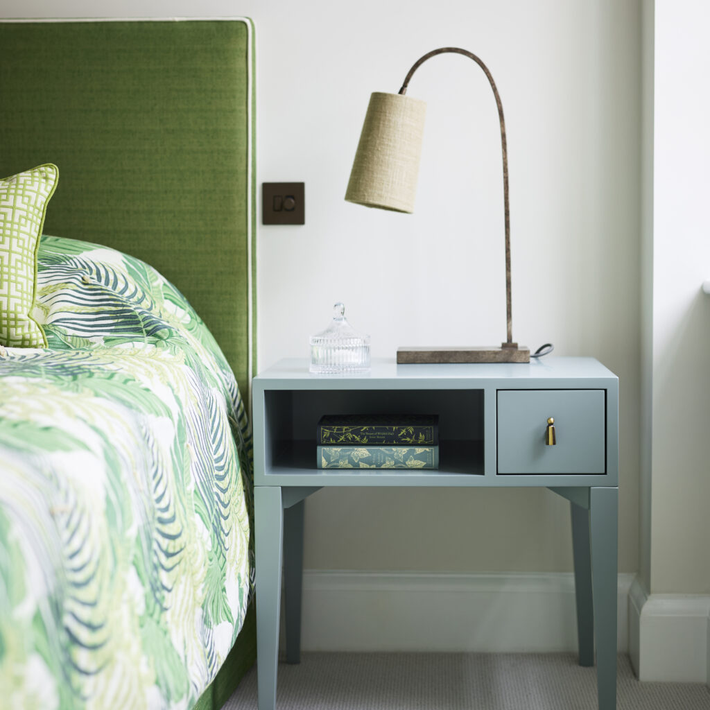 color collection one drawer bedside