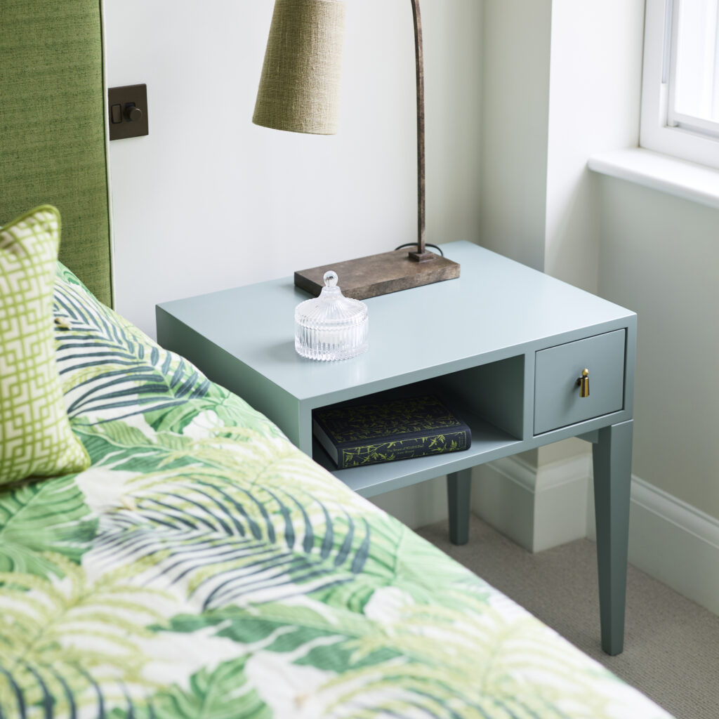 color collection one drawer bedside