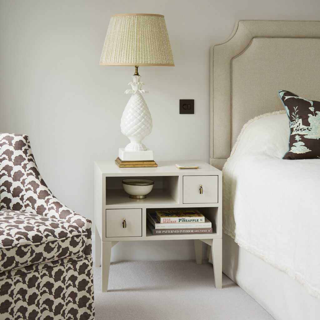 color collection two drawer bedside