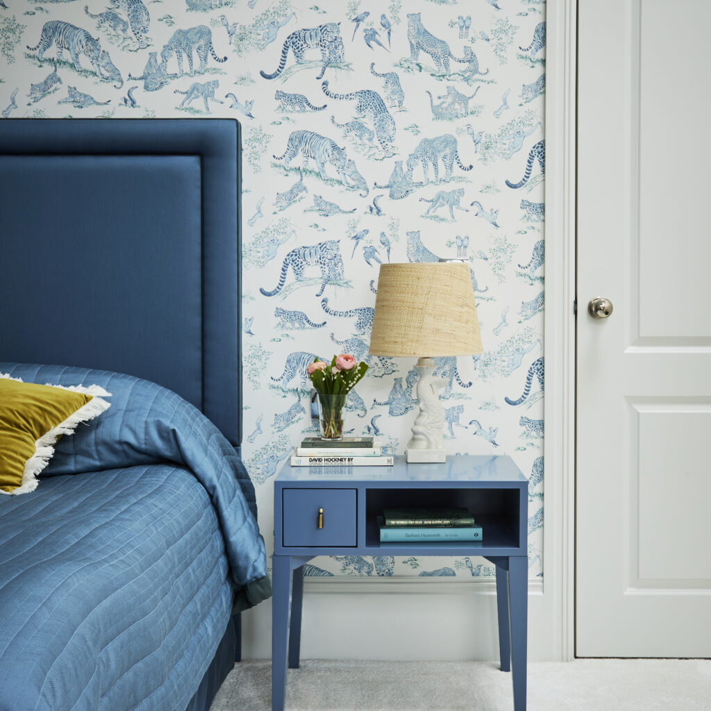 color collection one drawer bedside