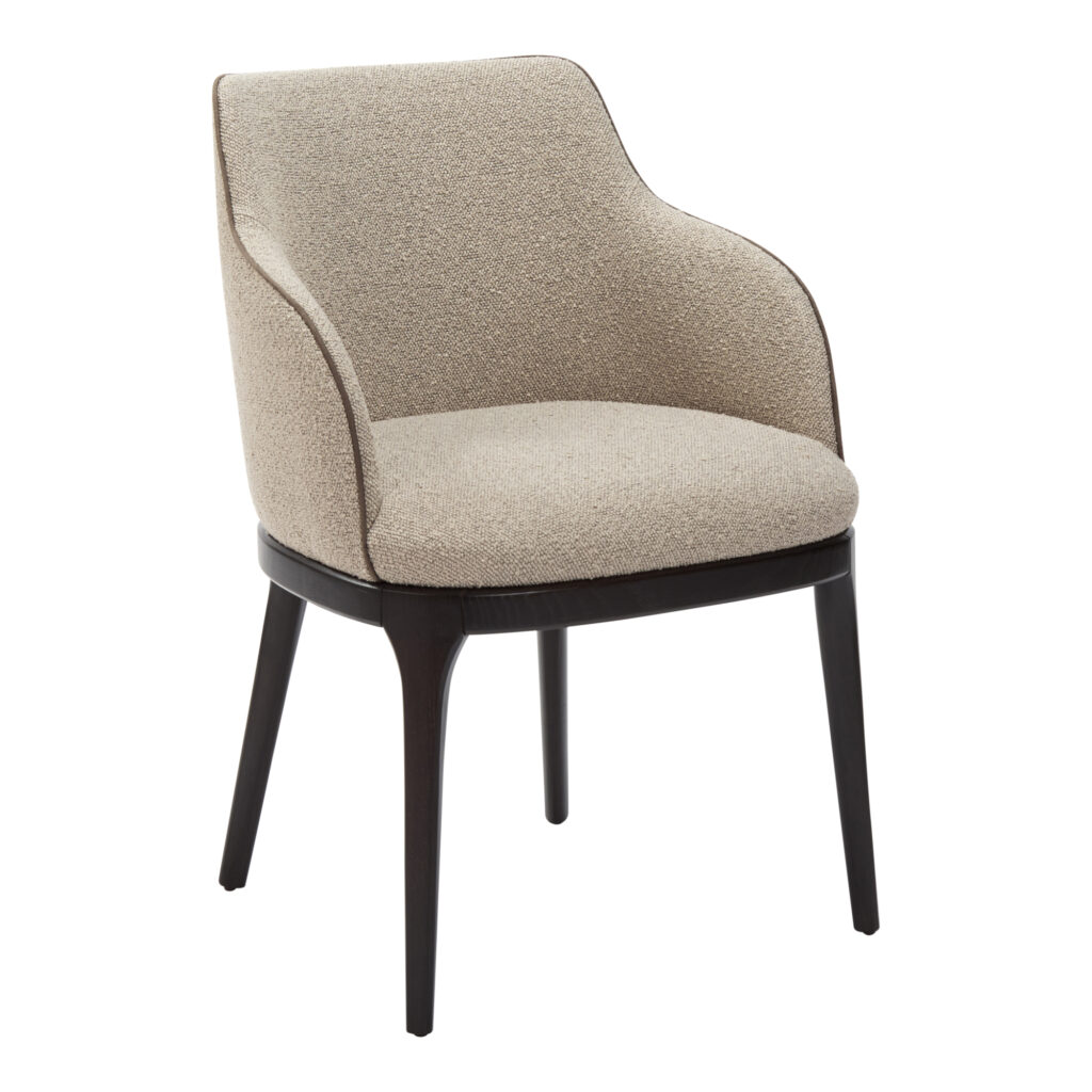 Padua Carver Dining Chair | Gillespie Boucle 05