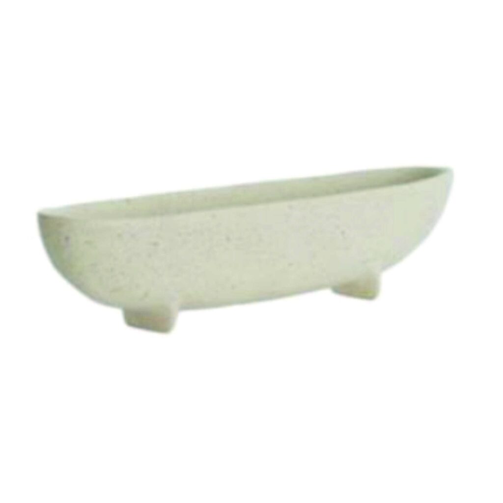 Rosana Dish | White Grey 380mm