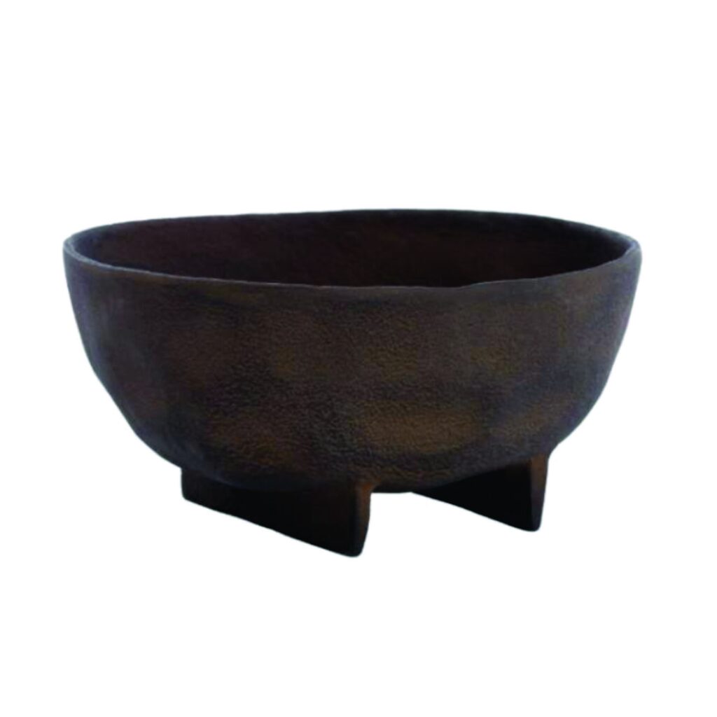Rosana Dish | Dark Brown 160mm (w)