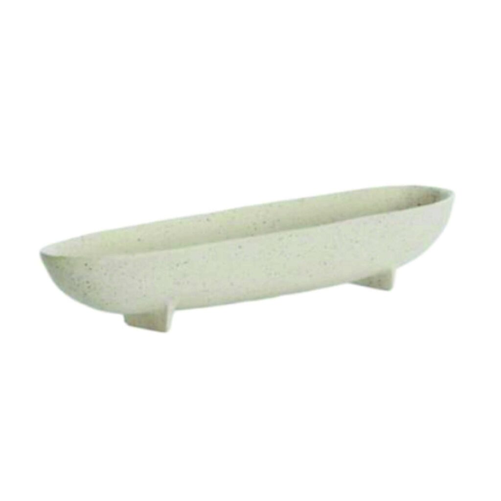 Rosana Dish | White Grey 500mm