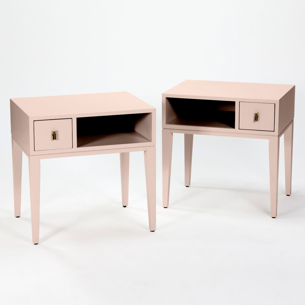 color collection one drawer bedside