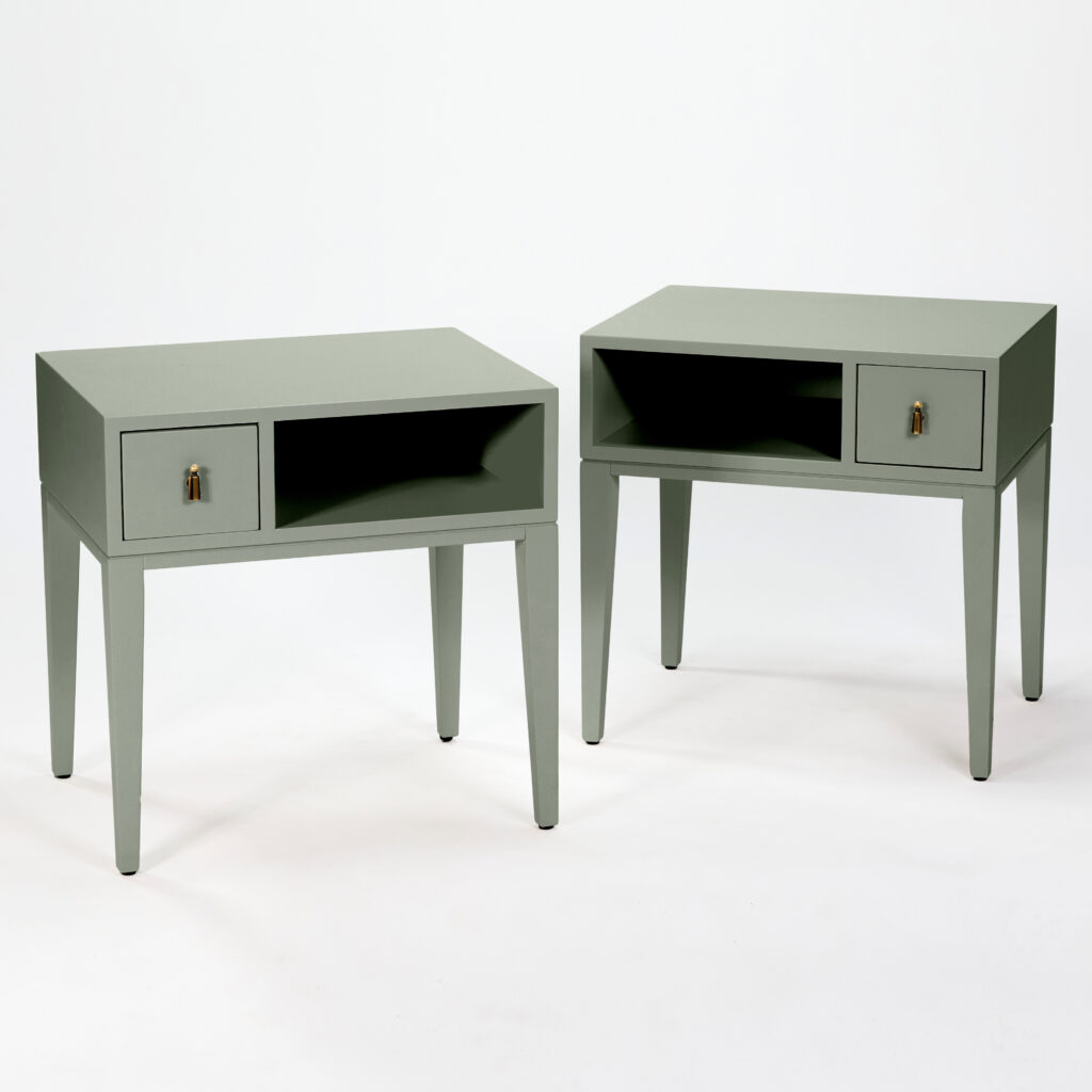 color collection one drawer bedside