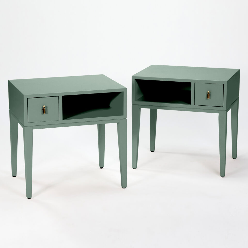 color collection one drawer bedside