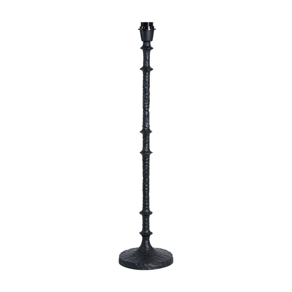 Sinhalese Lamp Base | Matt Black