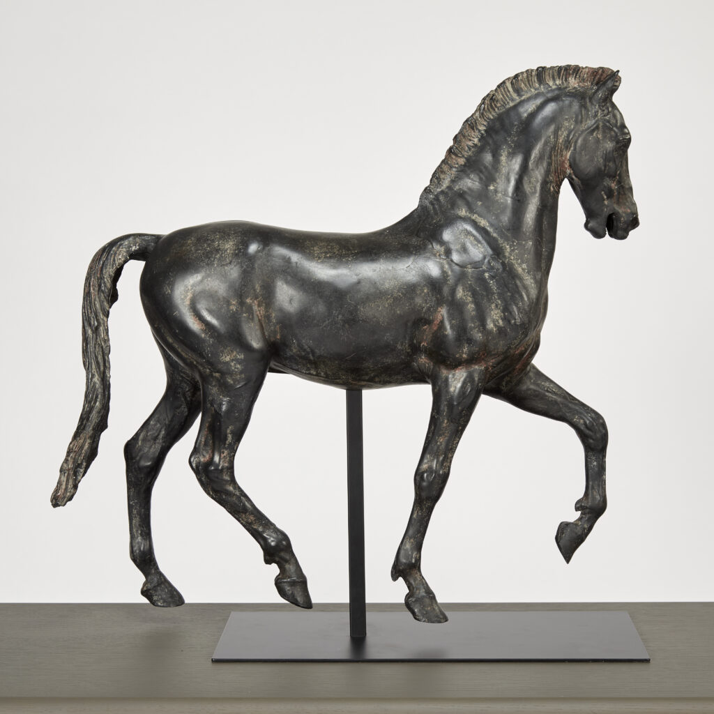 Standing Horse on Plinth