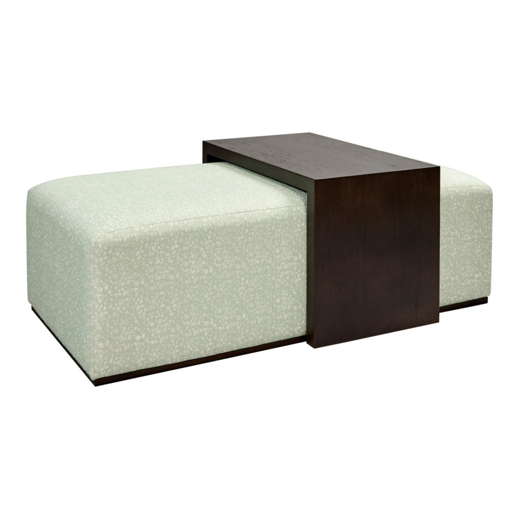 Up And Over Upholstered Coffee Table