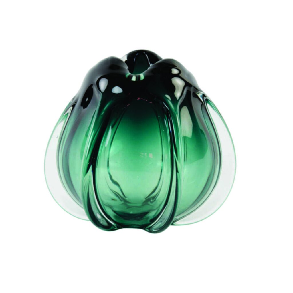 Murela Glass Vase | Turqouise 220mm