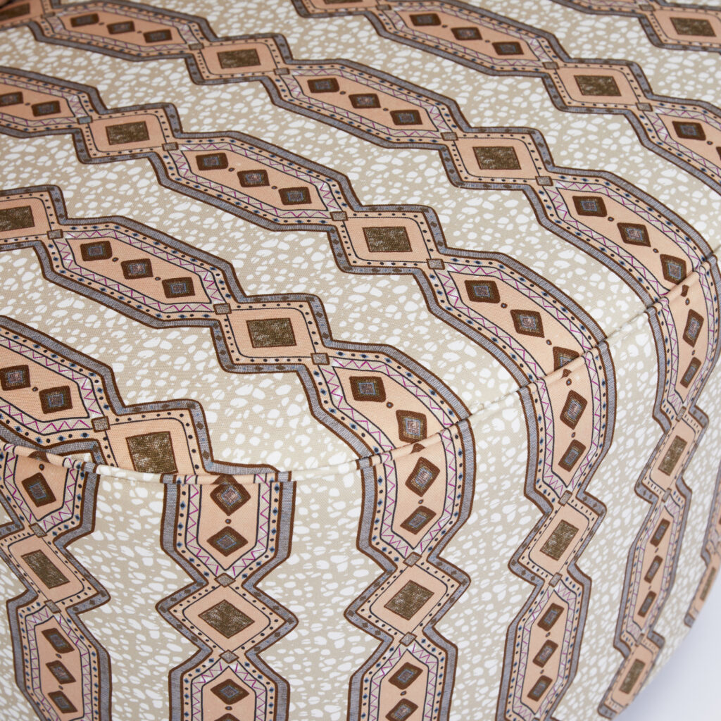 Battersea Swivel Occasional Chair | Eva Sonaike Ife Beige