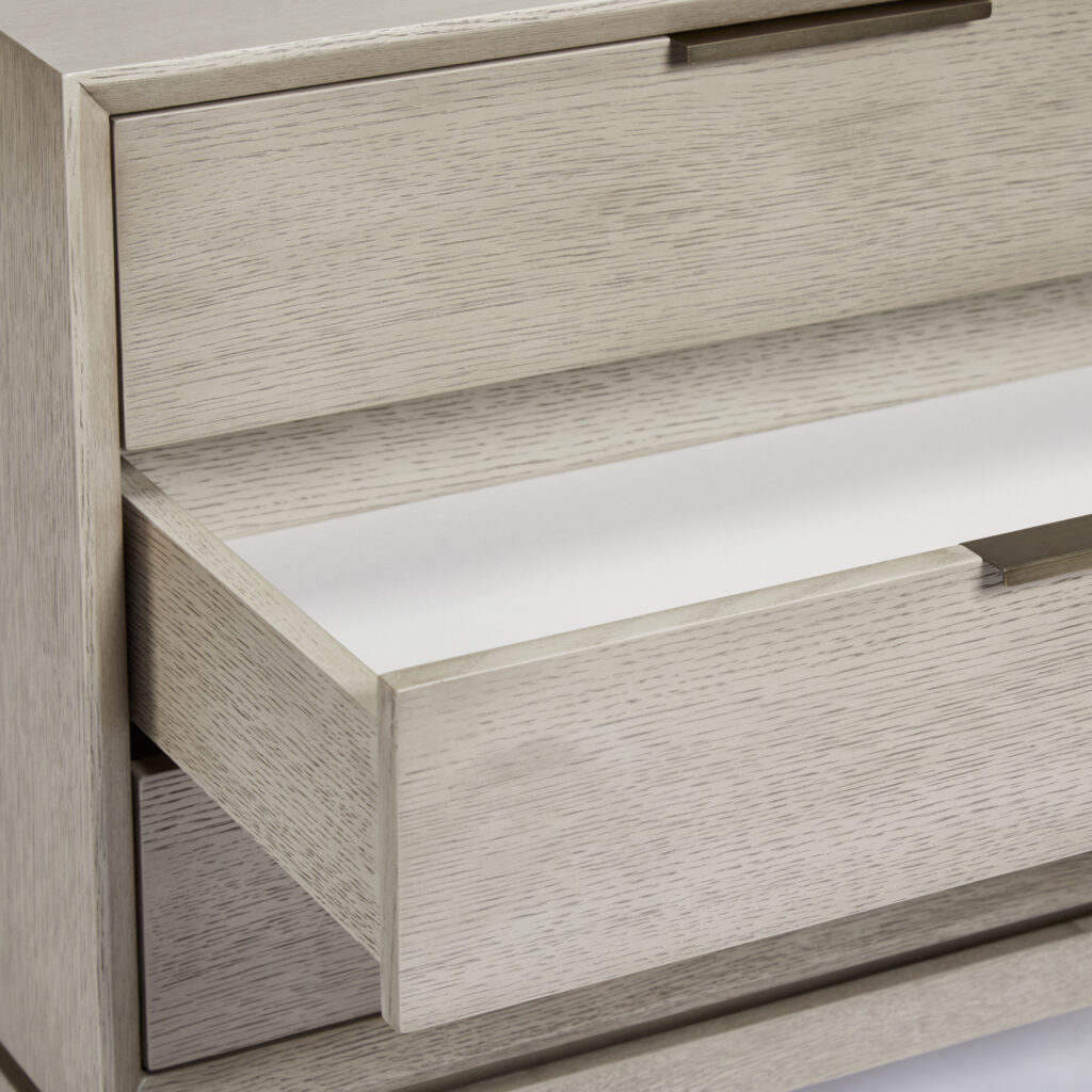 Baxter Bedside 700 | Latte Bronze