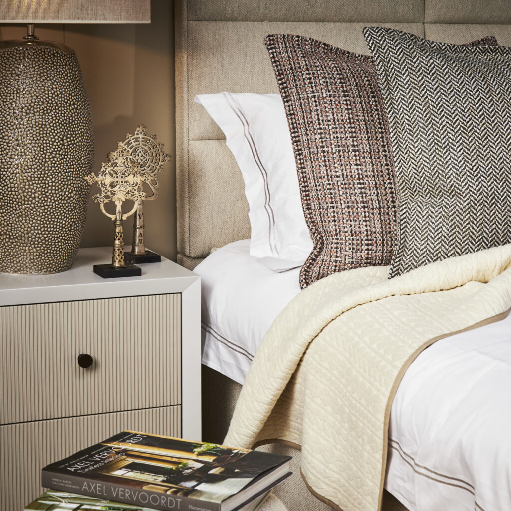 Bournville Super King Headboard | Mitchell Cloth 05