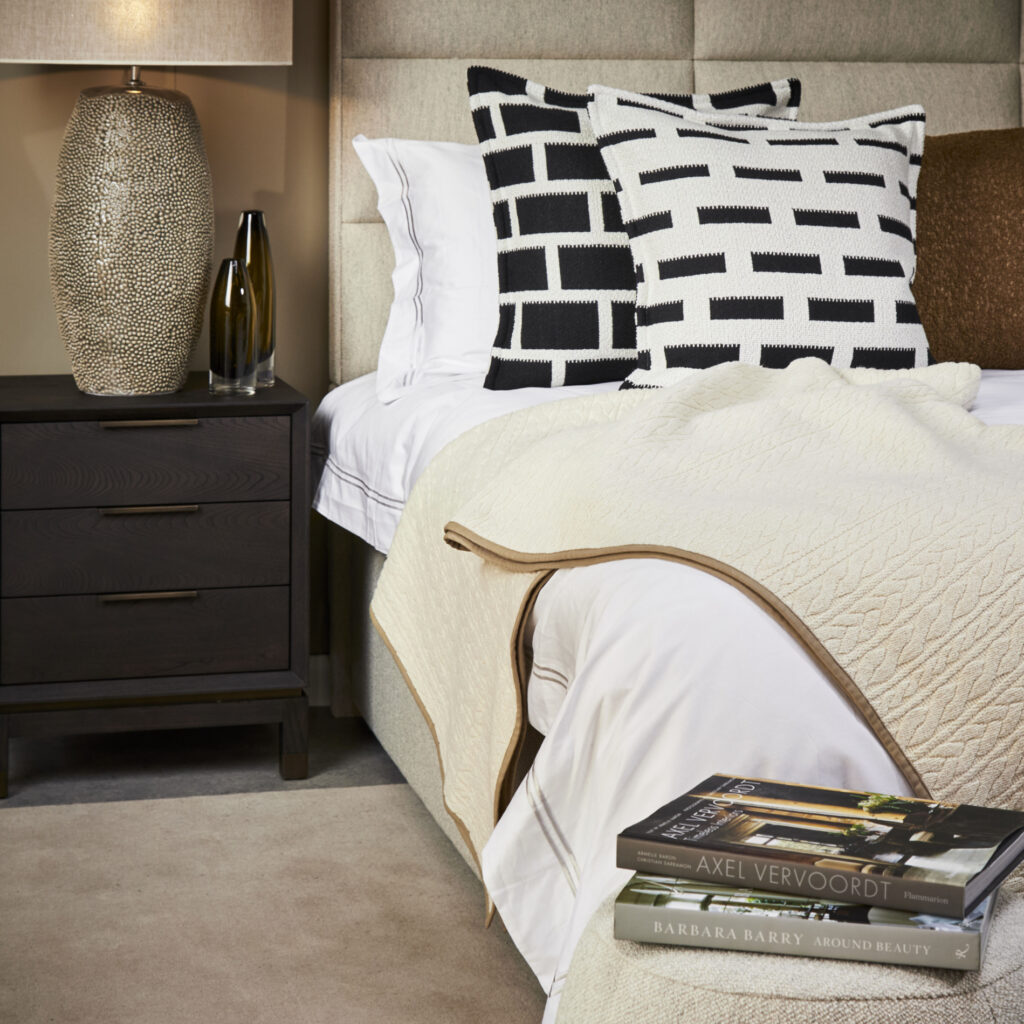 Bournville Super King Headboard | Mitchell Cloth 05