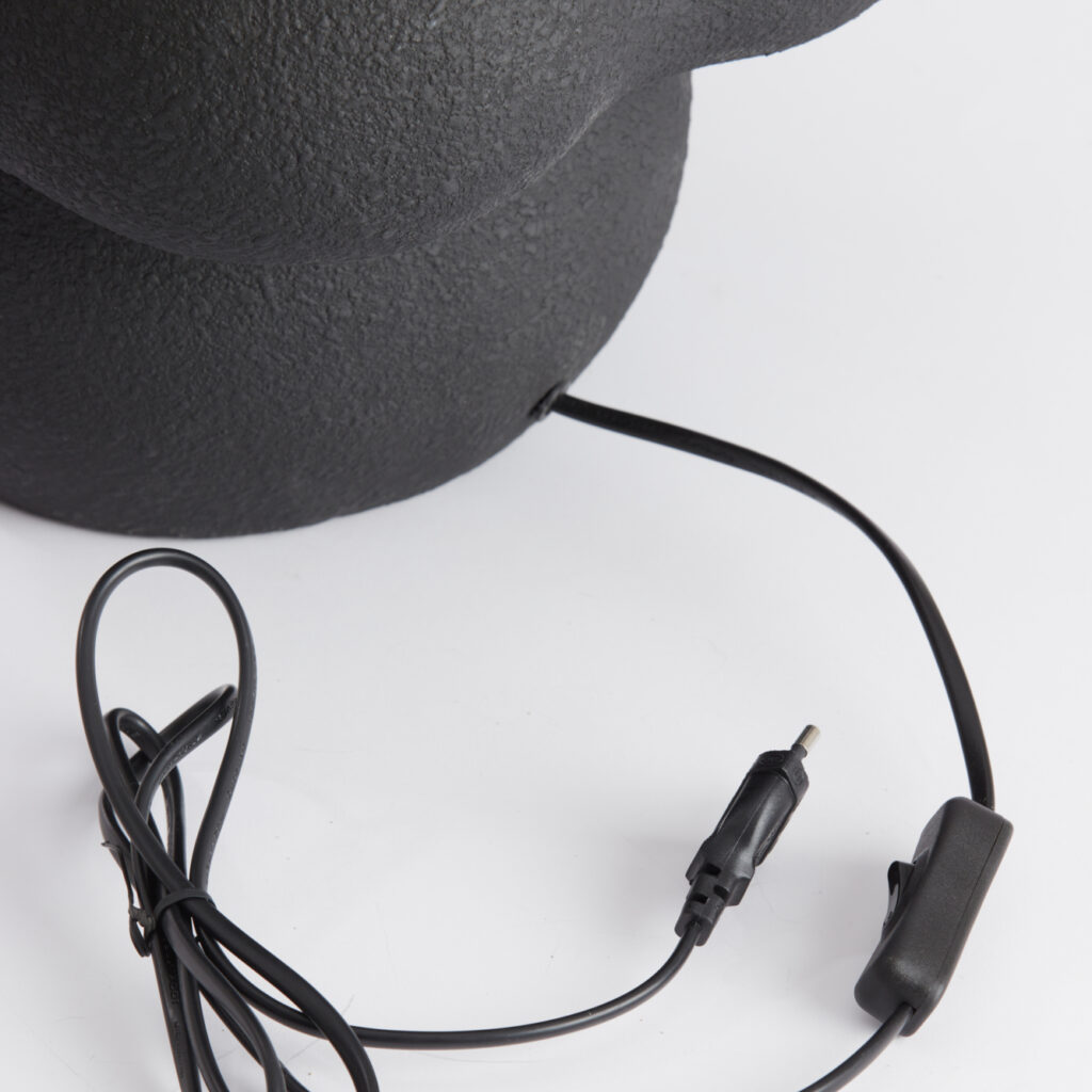 Carilo Lamp Base | Matt Black