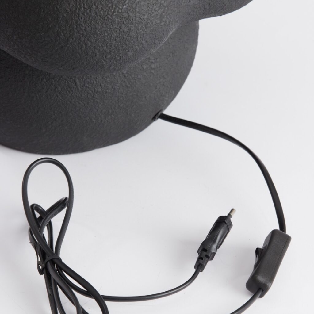 Carilo Lamp Base | Matt Black