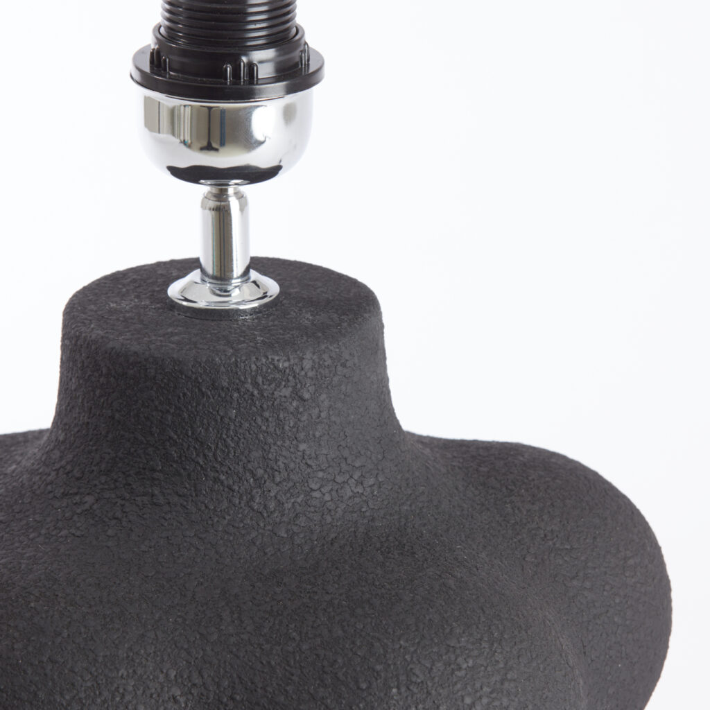 Carilo Lamp Base | Matt Black