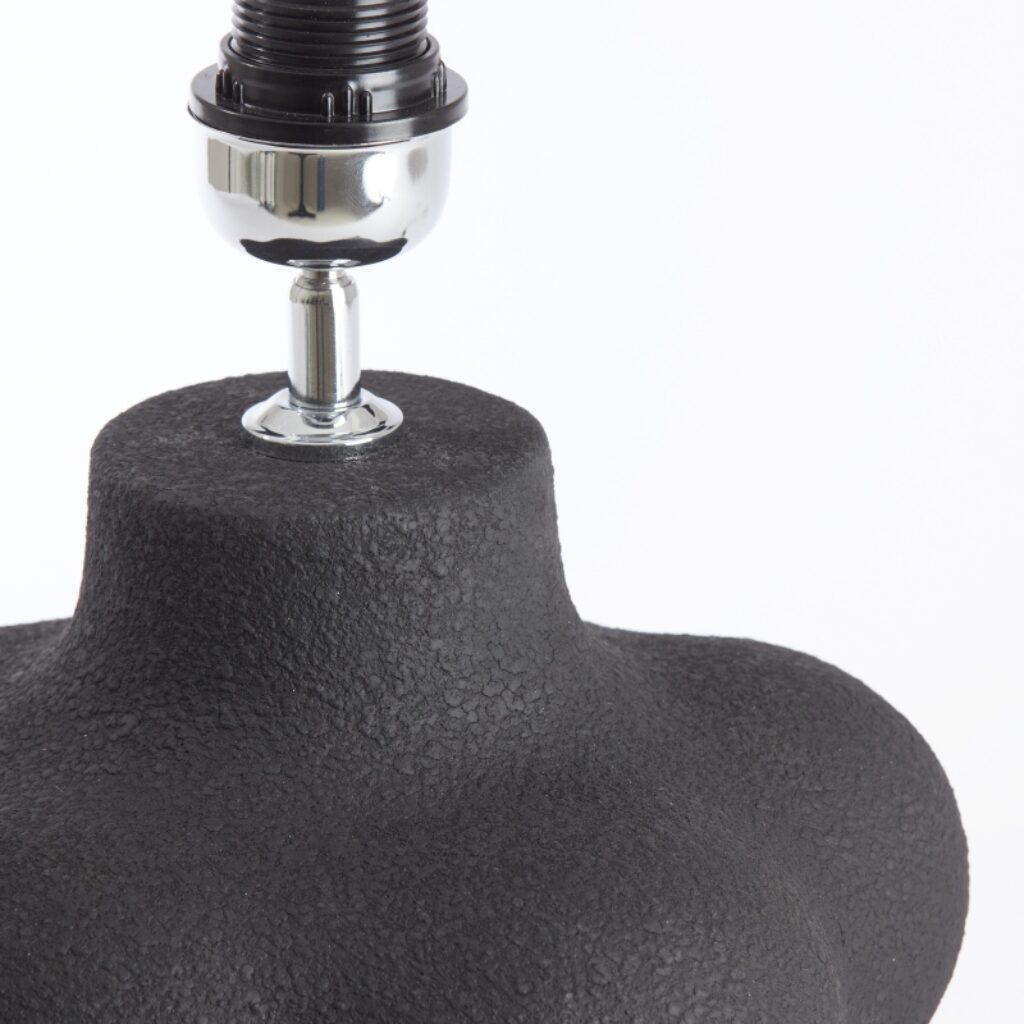 Carilo Lamp Base | Matt Black