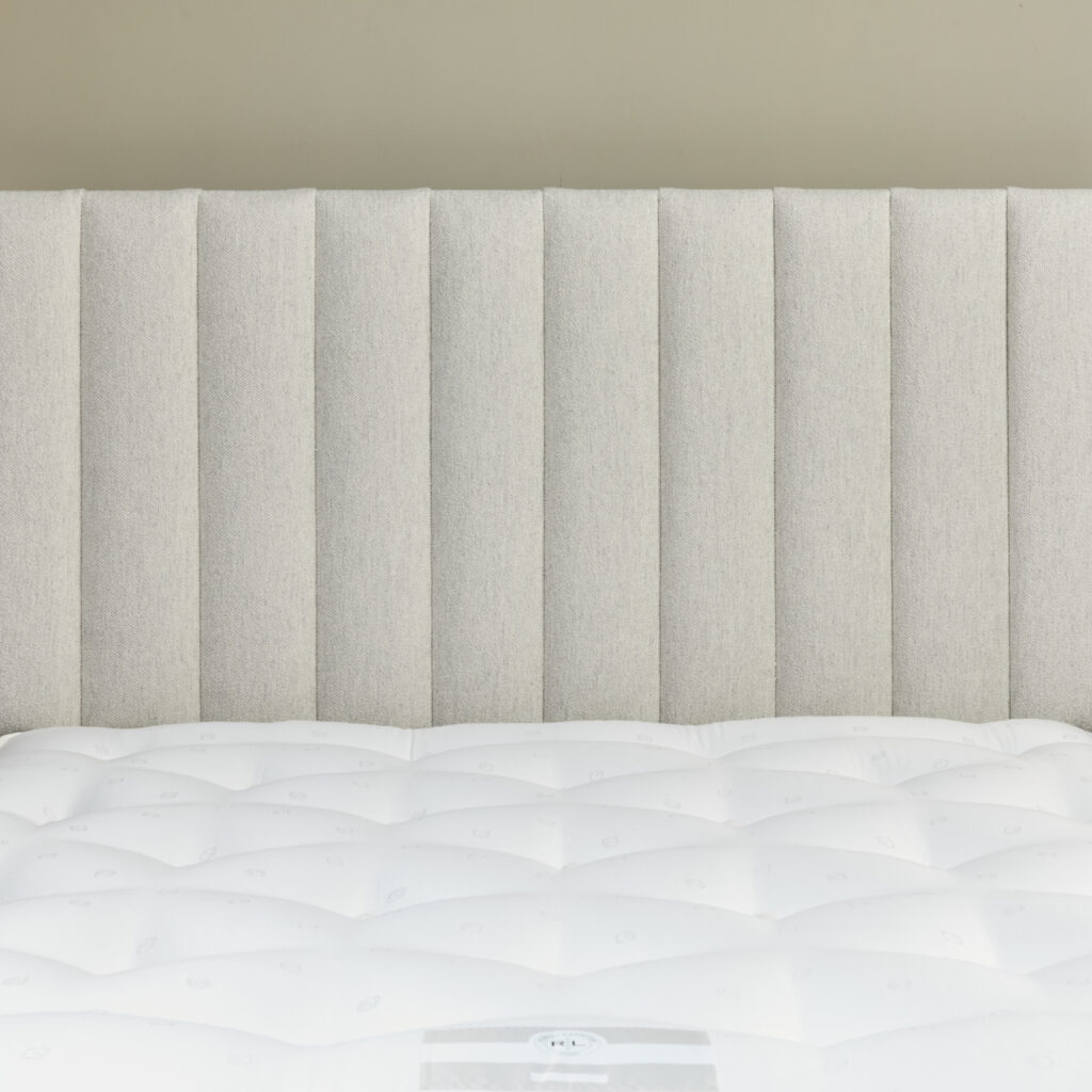 Channelled King Headboard | Mitchell Cloth 05