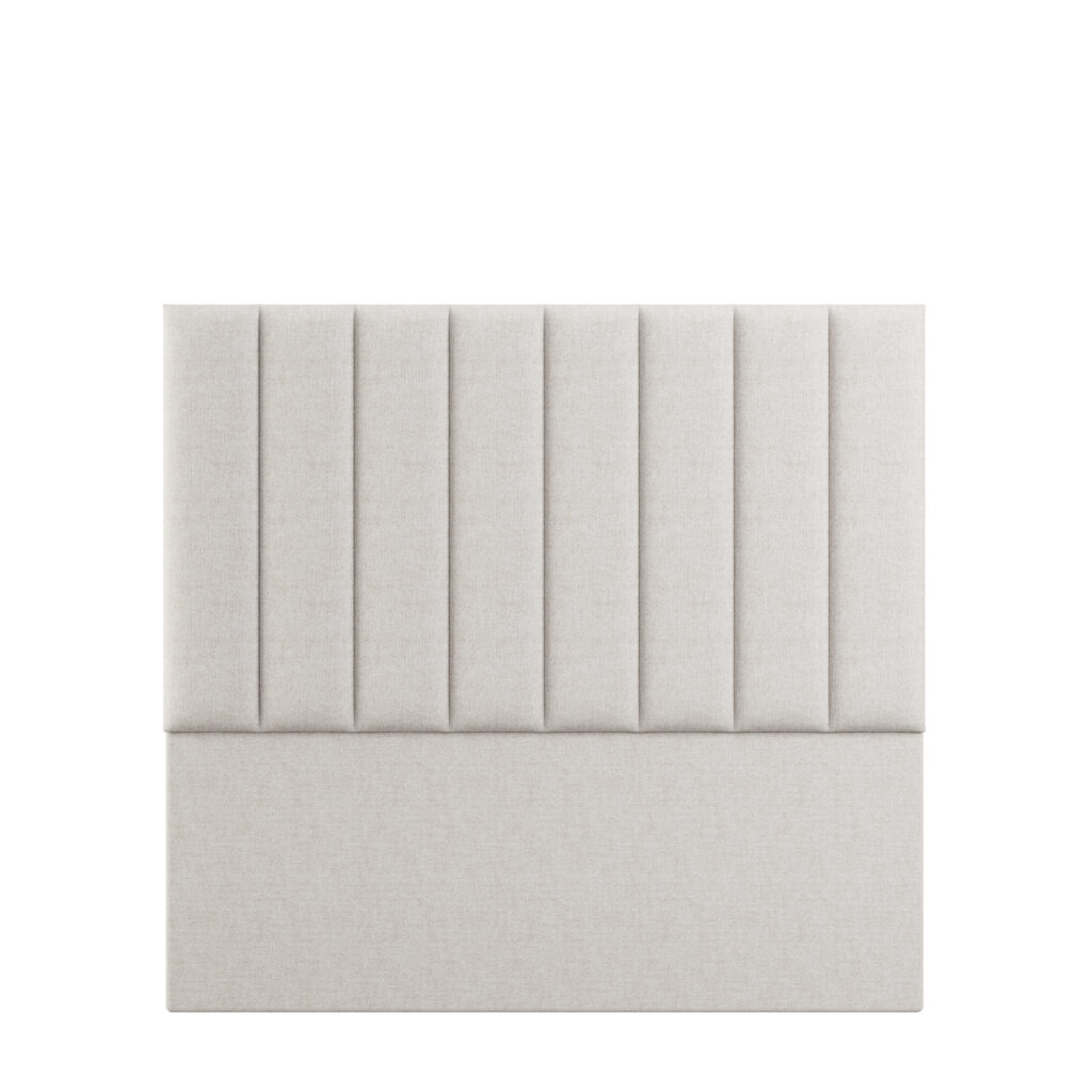 Channelled King Headboard | Mitchell Cloth 05