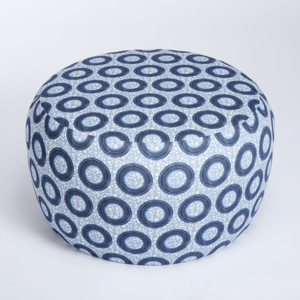 Charlie Stool | Eva Sonaike Ayo Blue, 700mm