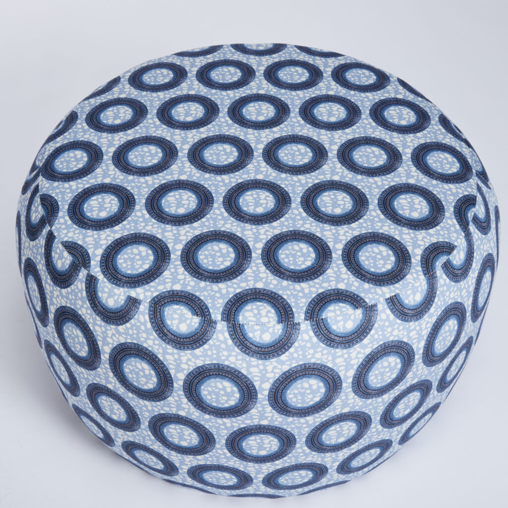 Charlie Stool | Eva Sonaike Ayo Blue, 700mm