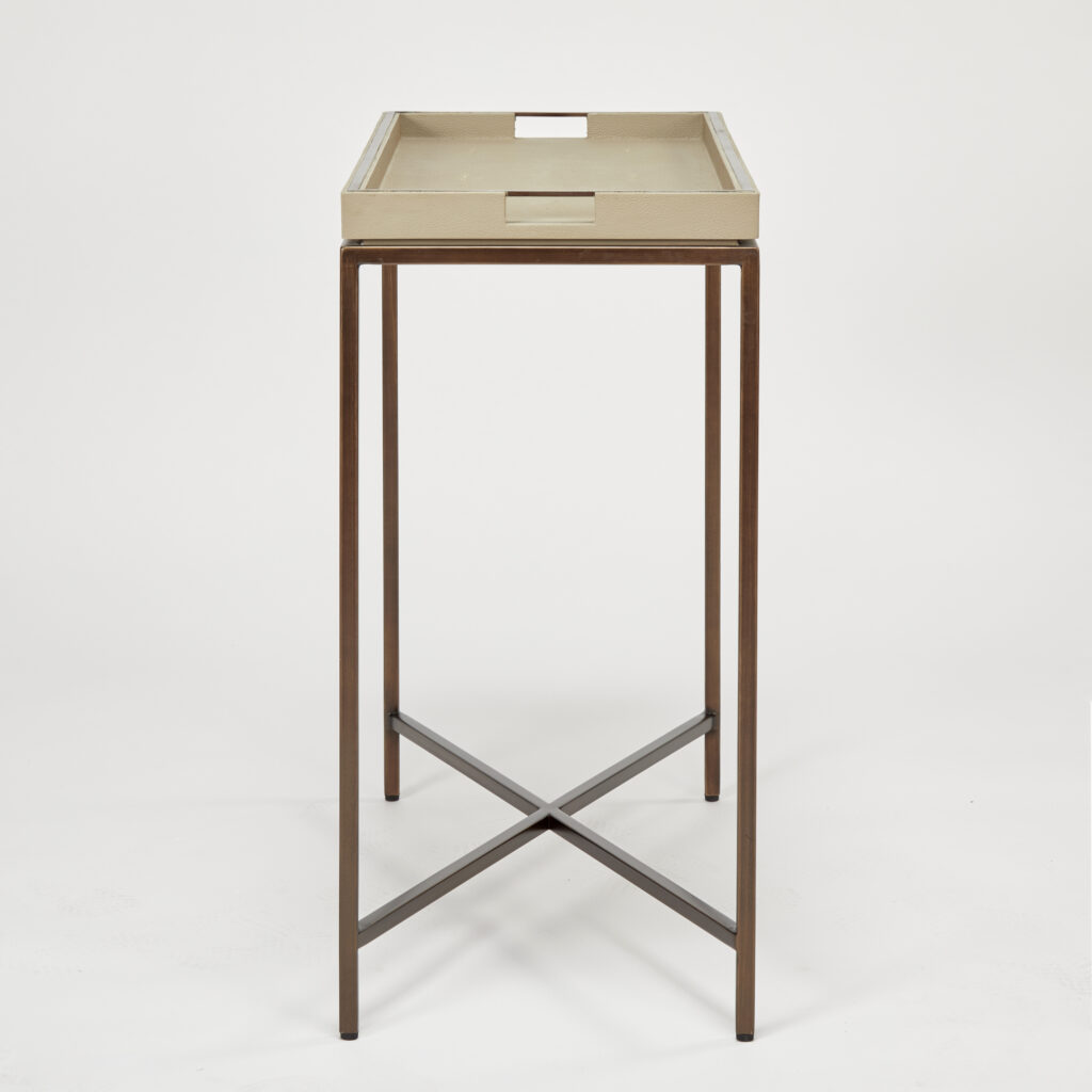 collins console table 750 | taupe shagreen