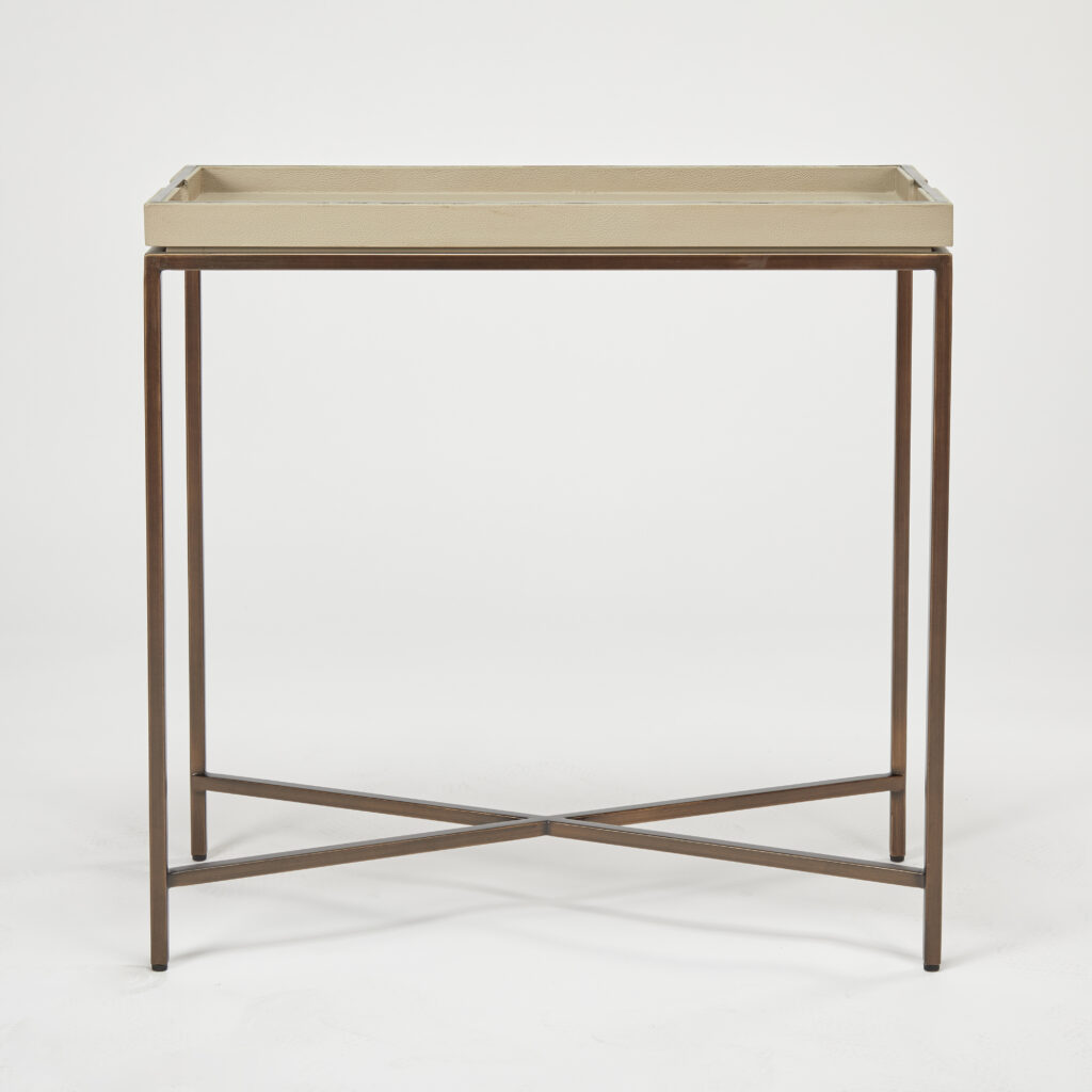 collins console table 750 | taupe shagreen