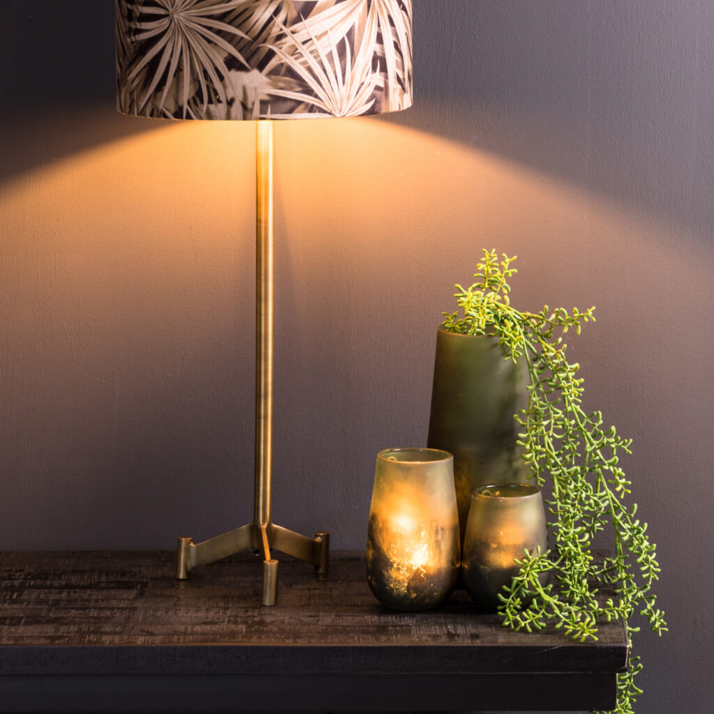 Dennis Lamp Base | Antique Bronze Finish